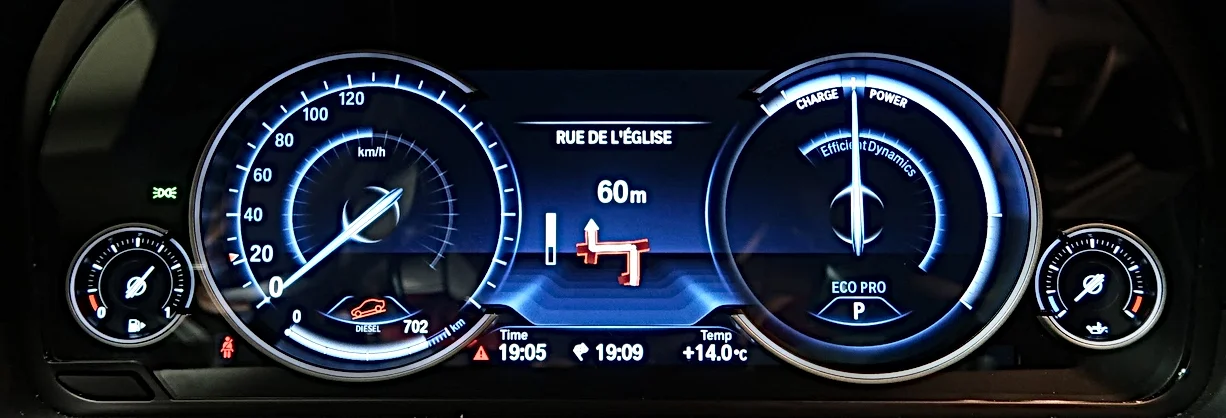 Mode confort BMW
