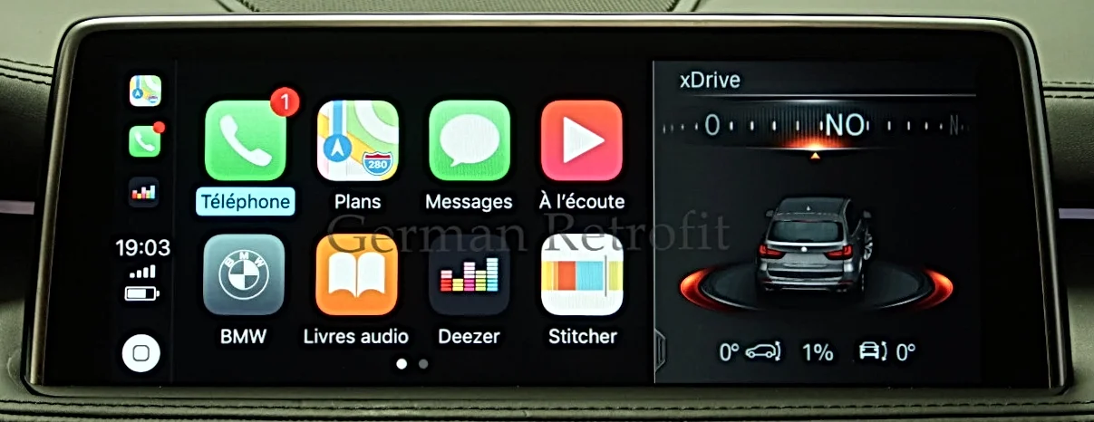 BMW iDrive 4 médias audiovisuels