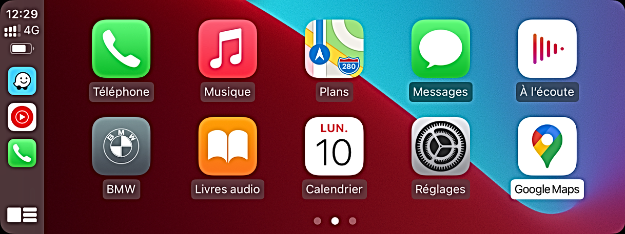 Le système CarPlay BMW