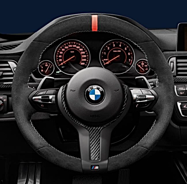 Soufflet de levier de vitesse en Alcantara BMW M Performance pour