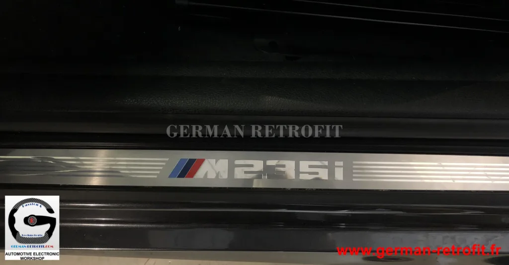 Post-équipement électronique | BMW M235i de 2014