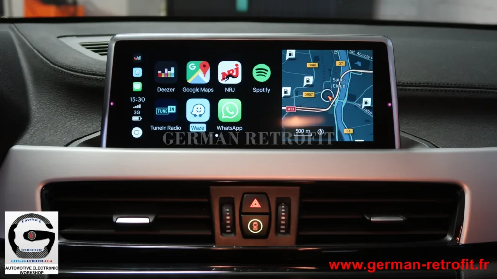 Nouveau BMW X2 F39 : Post-équipement du système iDrive Professional BMW de dernière génération