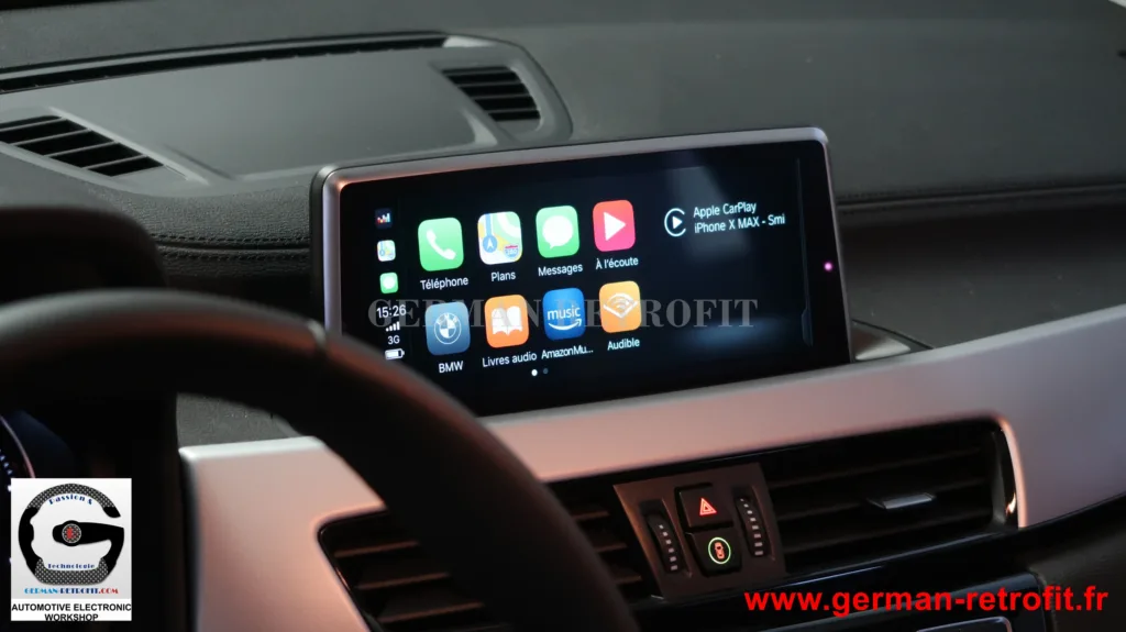 Nouveau BMW X2 F39 : Post-équipement du système iDrive Professional BMW de dernière génération