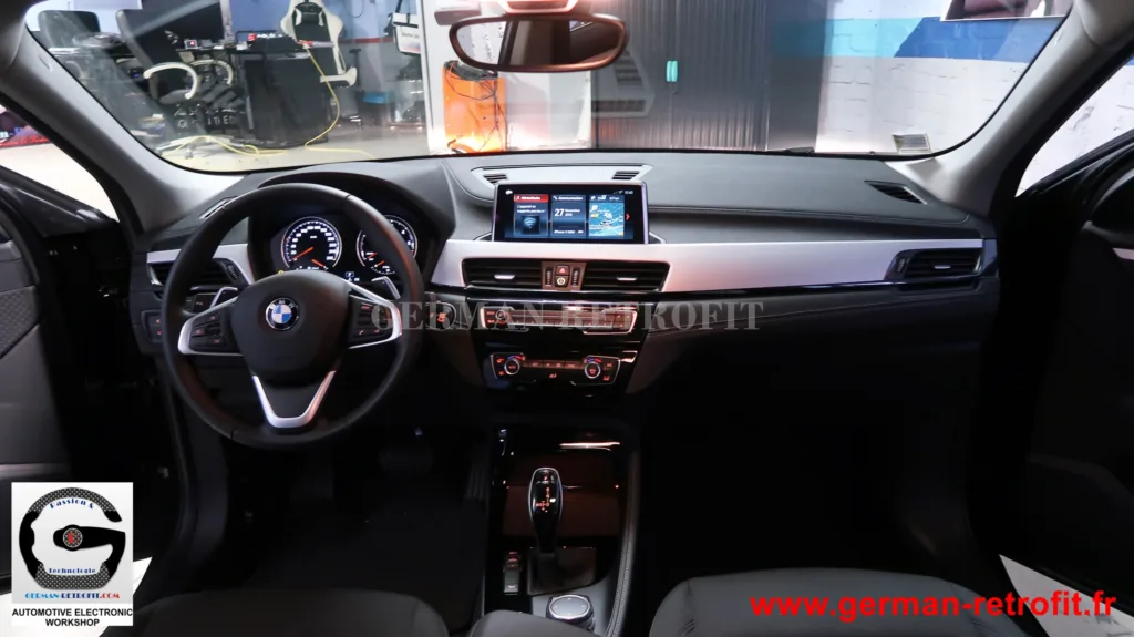 Nouveau BMW X2 F39 : Post-équipement du système iDrive Professional BMW de dernière génération