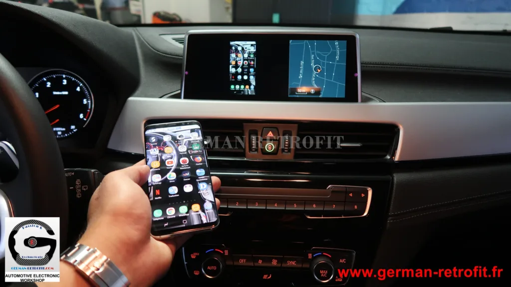 Nouveau BMW X2 F39 : Post-équipement du système iDrive Professional BMW de dernière génération