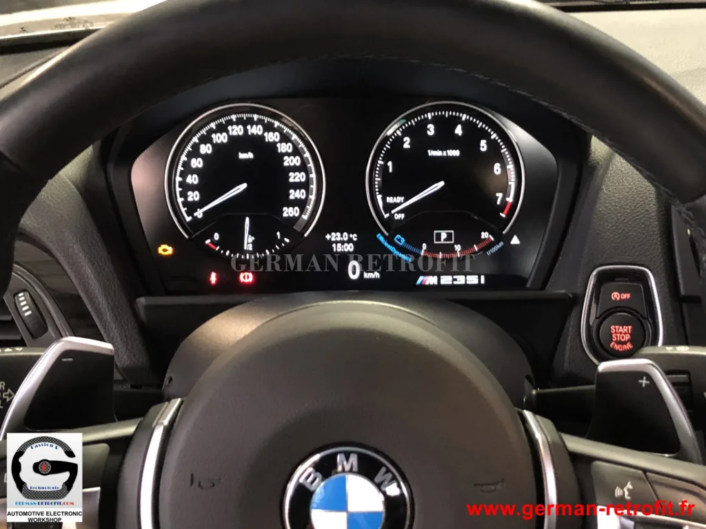 Post-équipement électronique | BMW M235i de 2014