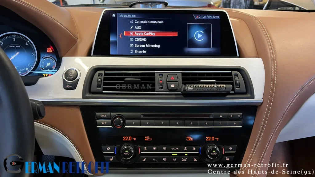 BMW Série 6 F06 de 2013 – Post-équipements Officiels Constructeur BMW Group