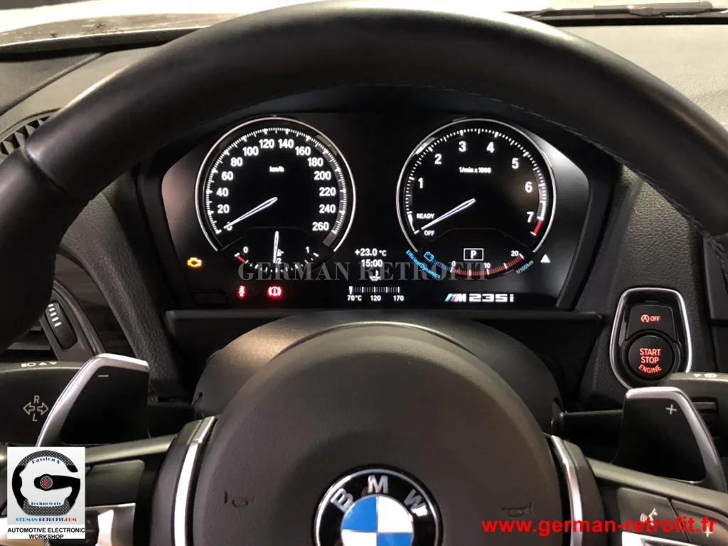 Post-équipement électronique | BMW M235i de 2014