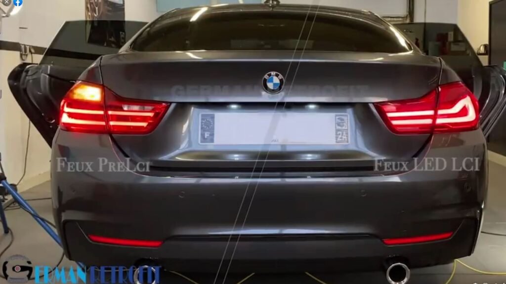 Feux LED LCI et LED M-Performance Black Line, en post-équipement sur la BMW Série 3 & 4