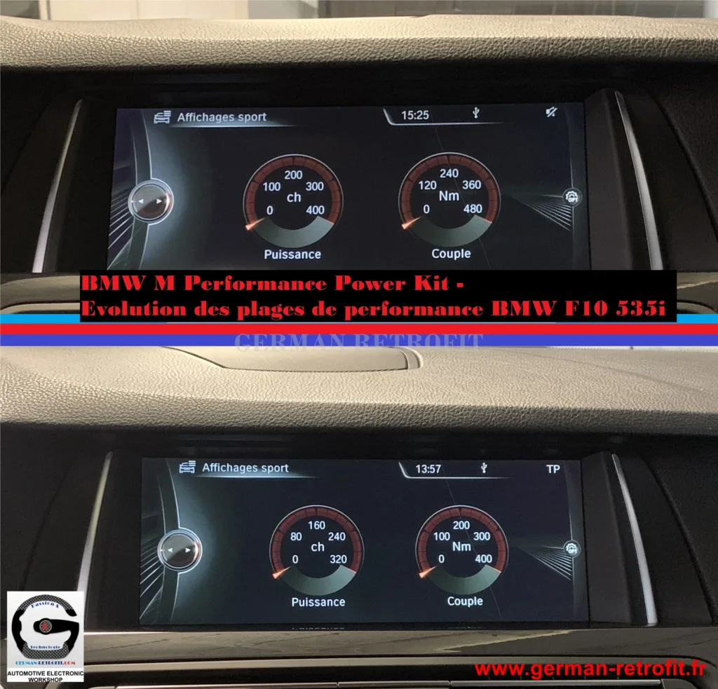 Kit Officiel BMW M Performance Moteur: M Performance Power Kit – BMW F10 535i