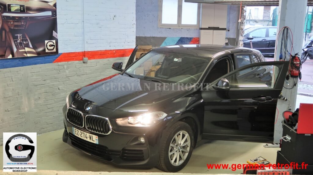 Nouveau BMW X2 F39 : Post-équipement du système iDrive Professional BMW de dernière génération