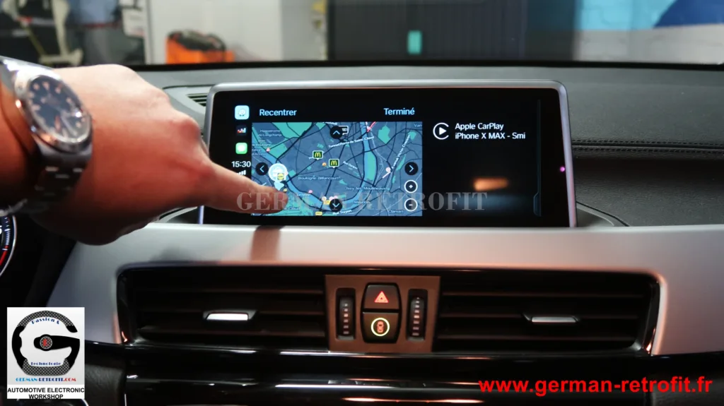 Nouveau BMW X2 F39 : Post-équipement du système iDrive Professional BMW de dernière génération