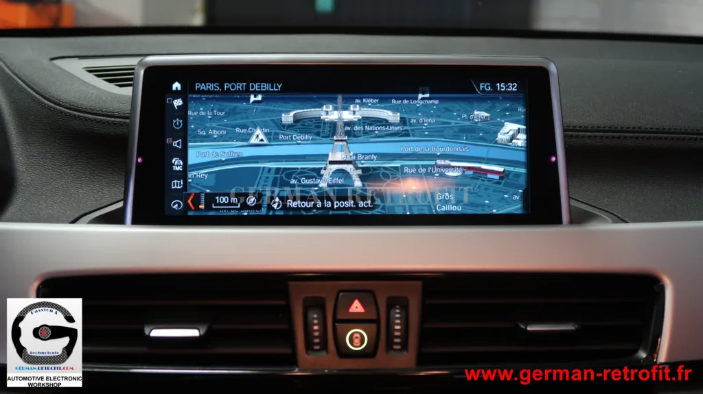 Nouveau BMW X2 F39 : Post-équipement du système iDrive Professional BMW de dernière génération