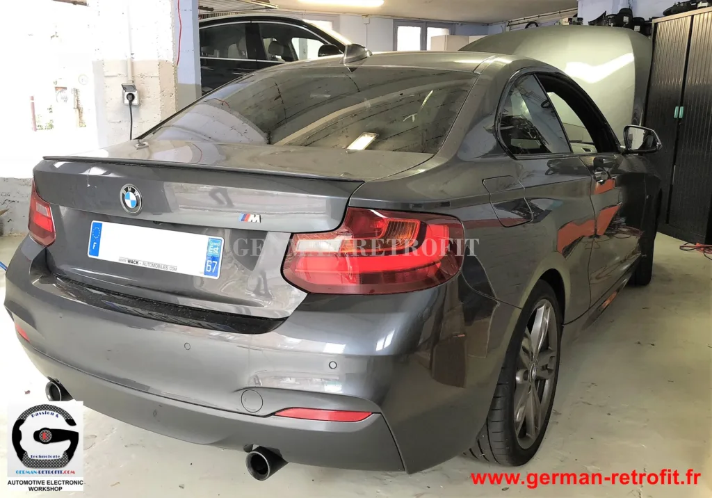 Post-équipement électronique | BMW M235i de 2014
