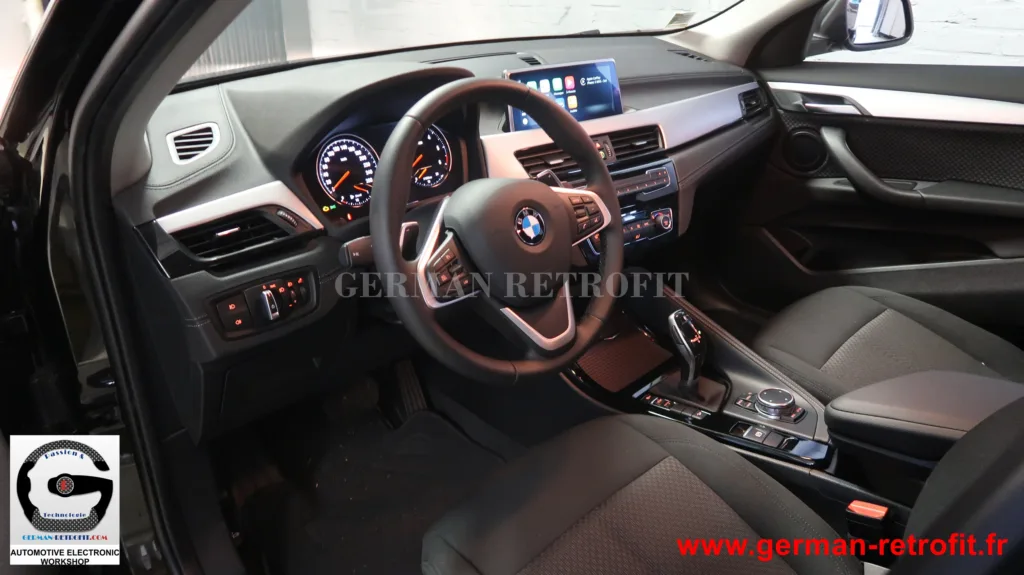 Nouveau BMW X2 F39 : Post-équipement du système iDrive Professional BMW de dernière génération