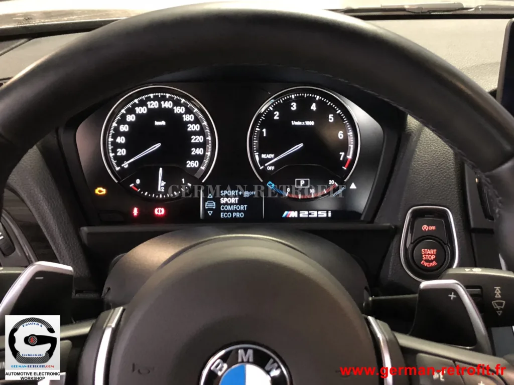 Post-équipement électronique | BMW M235i de 2014