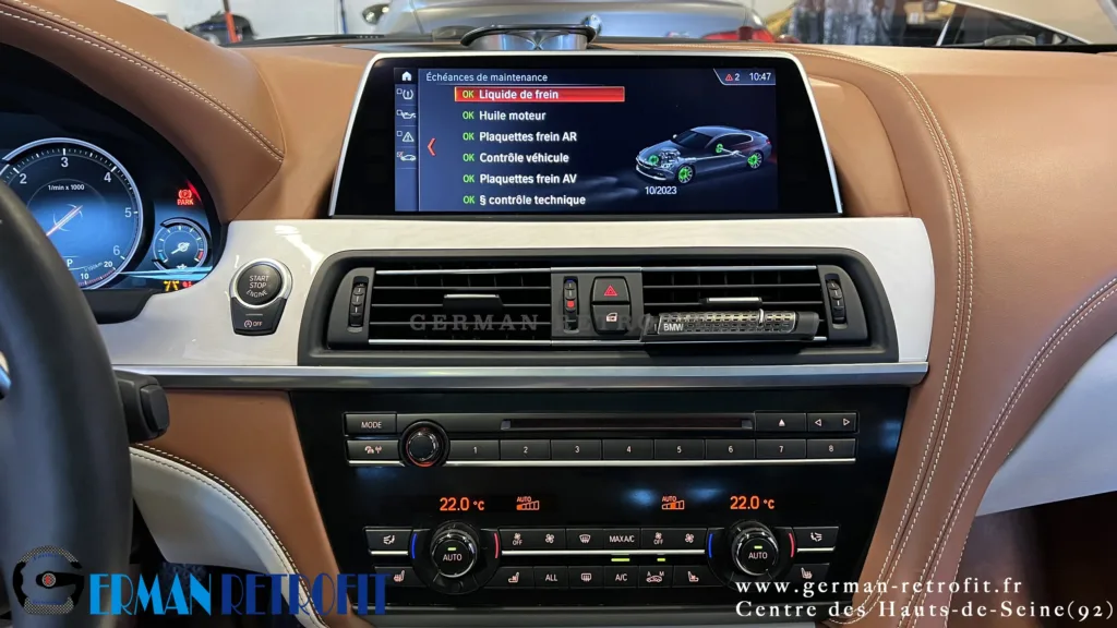 BMW Série 6 F06 de 2013 – Post-équipements Officiels Constructeur BMW Group