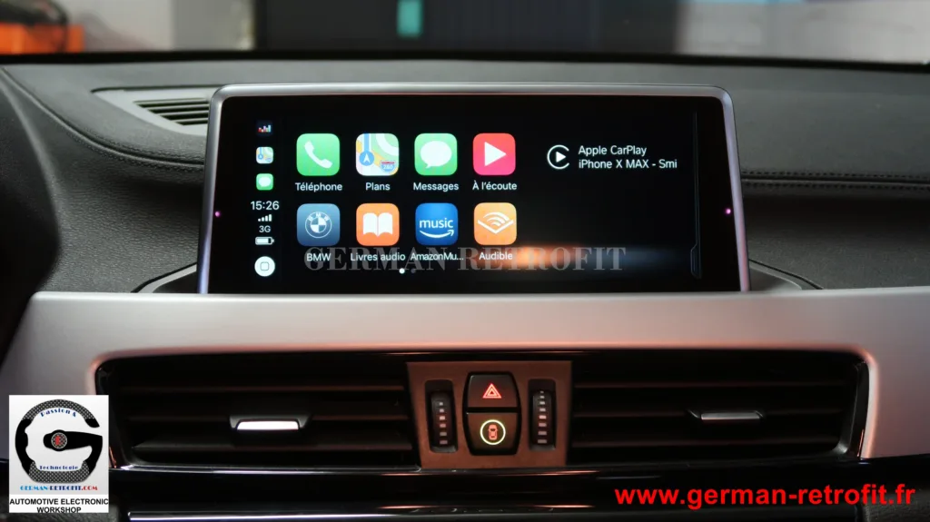 Nouveau BMW X2 F39 : Post-équipement du système iDrive Professional BMW de dernière génération