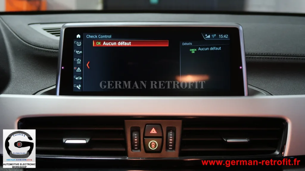 Nouveau BMW X2 F39 : Post-équipement du système iDrive Professional BMW de dernière génération