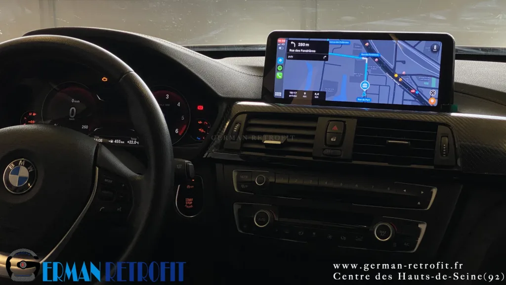 Système ANDROID Desk High – GERMAN RETROFIT, en déploiement sur la F34 Série 3 GT 318d N47N de 2013