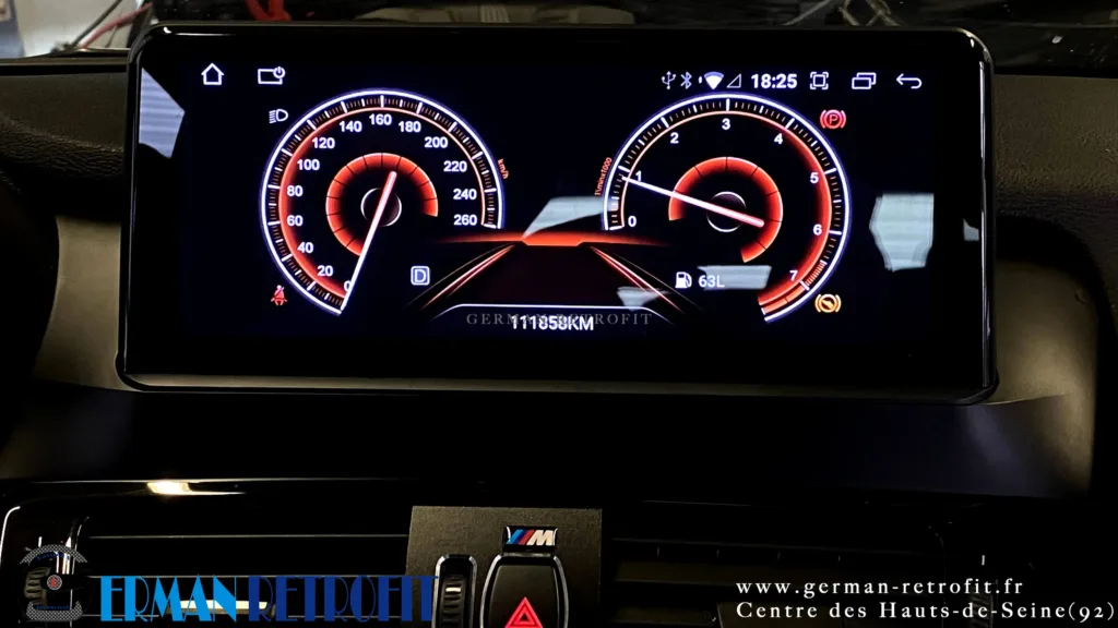 Système ANDROID Desk High – GERMAN RETROFIT, en déploiement sur la BMW X4 F26 20dX B47 de 2014