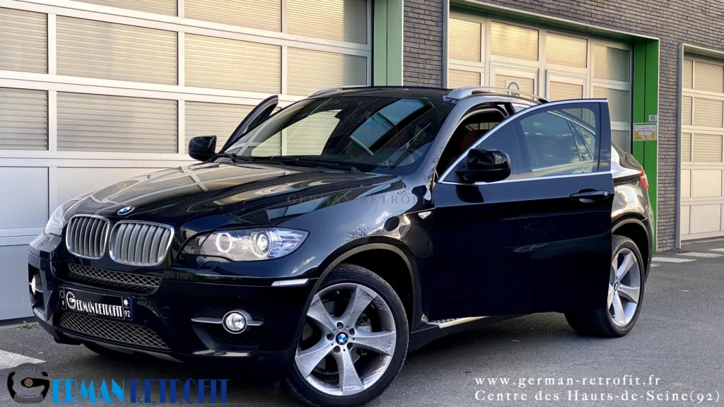 Système ANDROID Desk High – GERMAN RETROFIT, en déploiement sur la BMW X6 E71 35dX de 2009