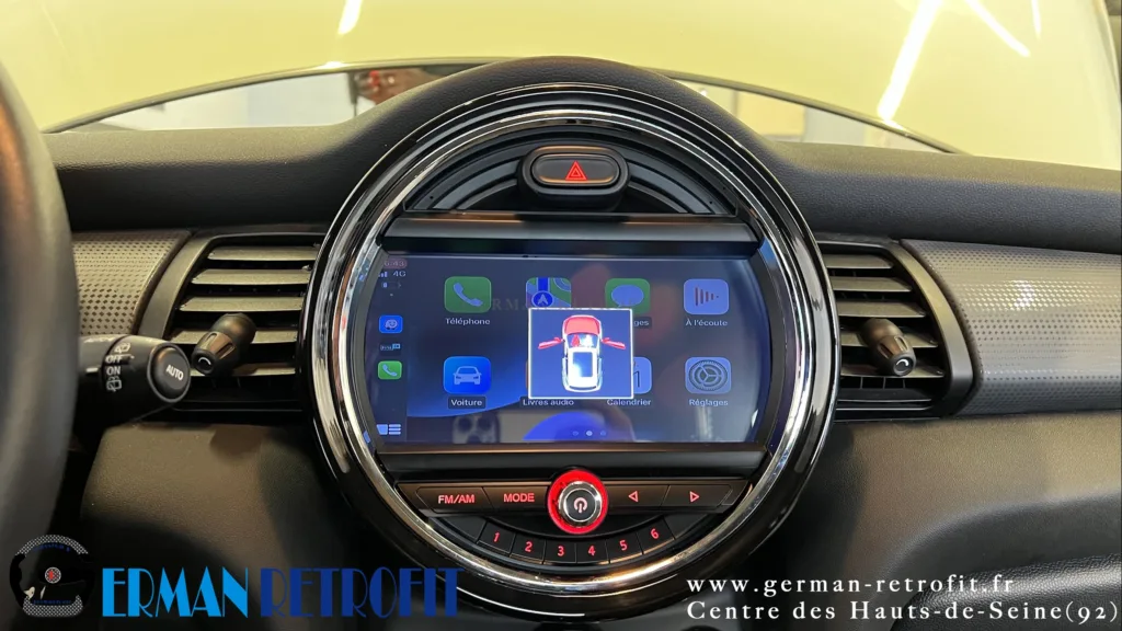 Système ANDROID Desk High – GERMAN RETROFIT, en déploiement sur la MINI Cooper F56 de 2016