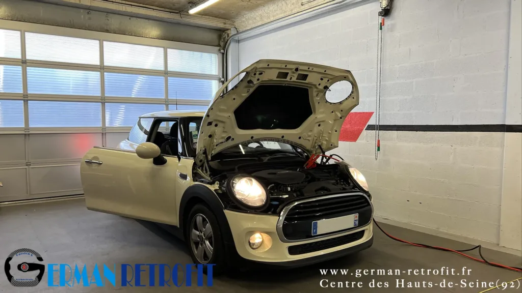 Système ANDROID Desk High – GERMAN RETROFIT, en déploiement sur la MINI Cooper F56 de 2016