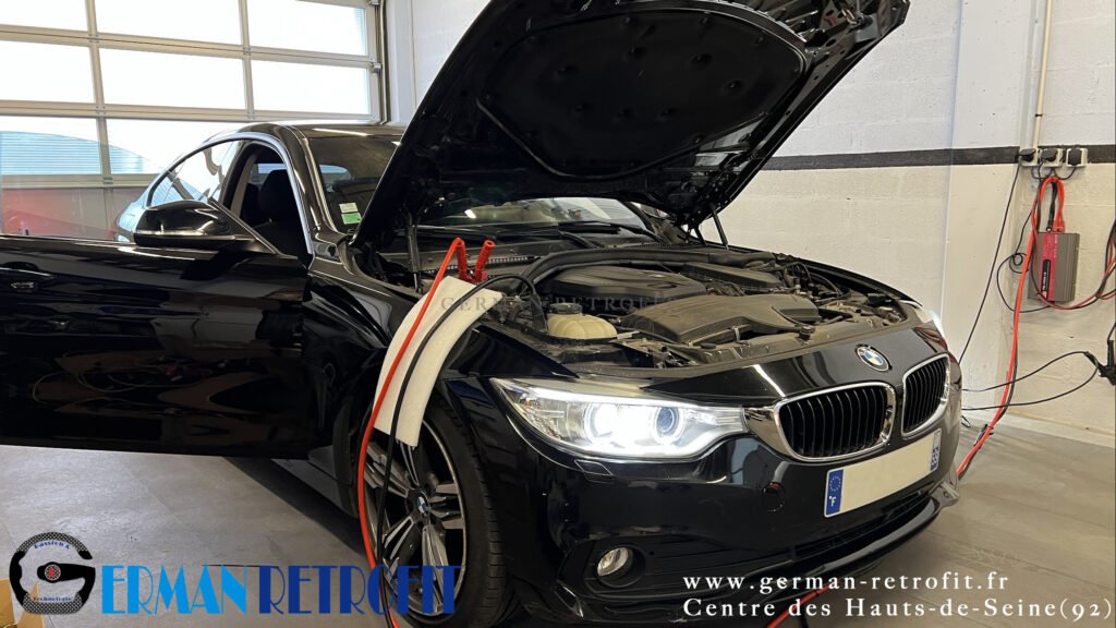 Système ANDROID Desk High – GERMAN RETROFIT, en déploiement sur la BMW Série 4 F36 420d de 2016