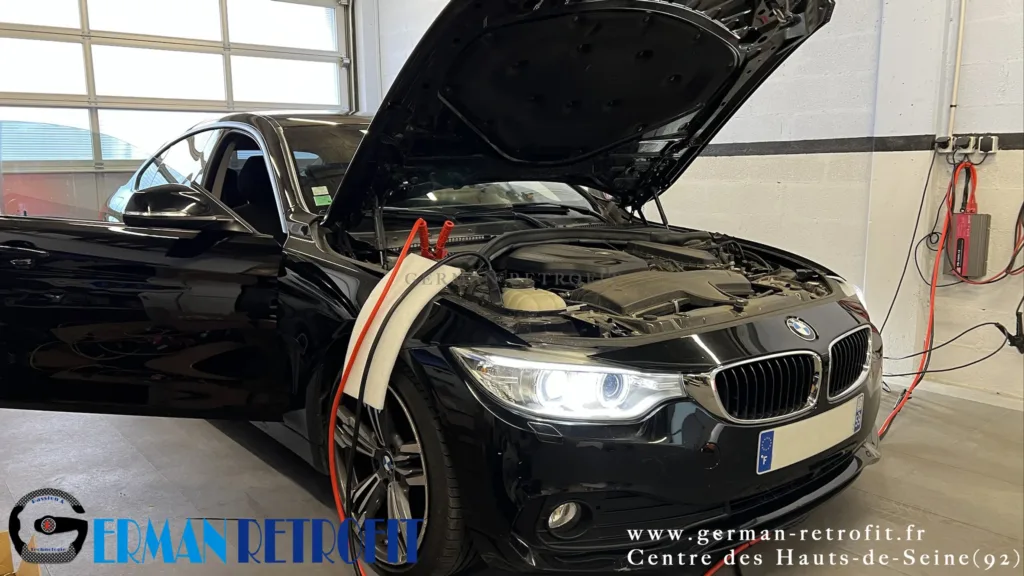 Système ANDROID Desk High – GERMAN RETROFIT, en déploiement sur la BMW Série 4 F36 420d de 2016