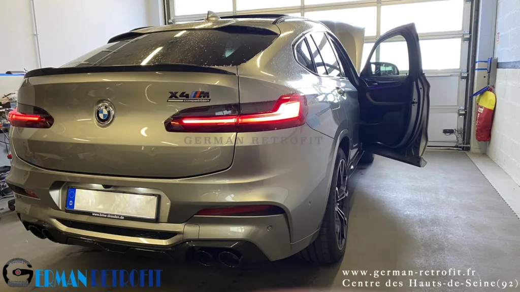 BMW X4 M F98 prod. 2020 – Assistant de Conduite Autonome et Kit Performance Intérieur