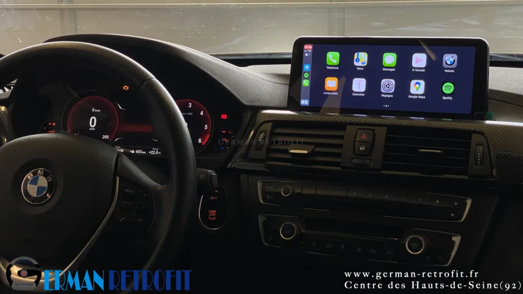 Système ANDROID Desk High – GERMAN RETROFIT, en déploiement sur la F34 Série 3 GT 318d N47N de 2013