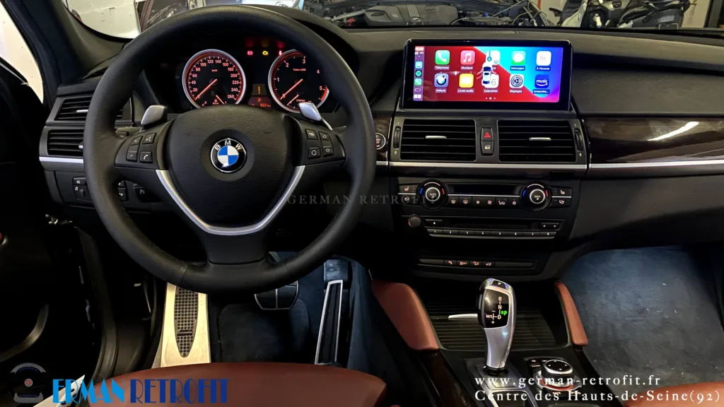 Système ANDROID Desk High – GERMAN RETROFIT, en déploiement sur la BMW X6 E71 35dX de 2009