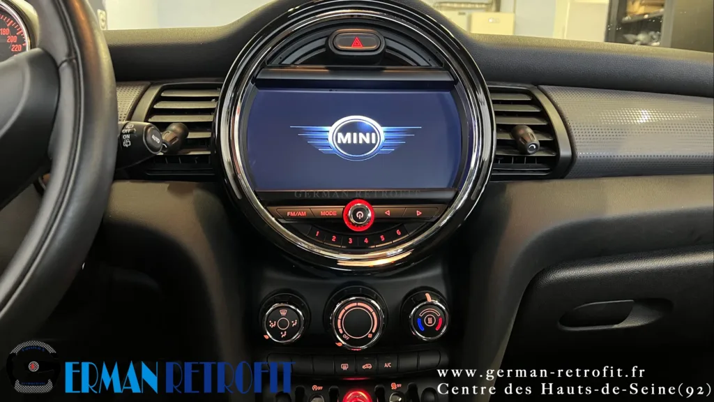 Système ANDROID Desk High – GERMAN RETROFIT, en déploiement sur la MINI Cooper F56 de 2016