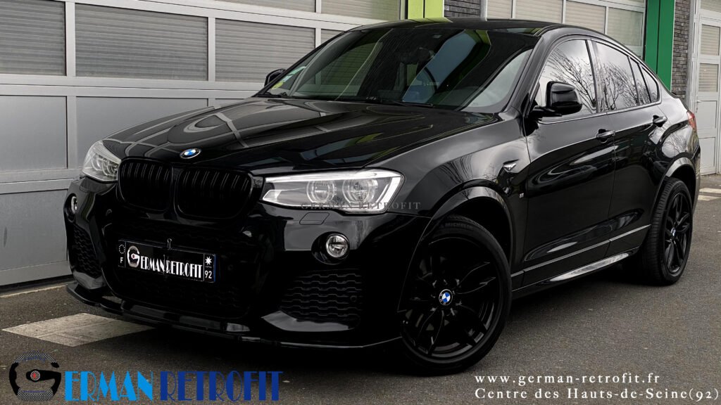 Système ANDROID Desk High – GERMAN RETROFIT, en déploiement sur la BMW X4 F26 20dX B47 de 2014
