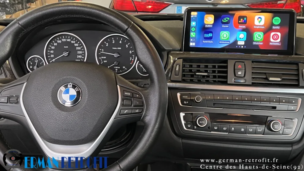 Système ANDROID Desk High – GERMAN RETROFIT, en déploiement sur la série 3 F31 320i de 2013