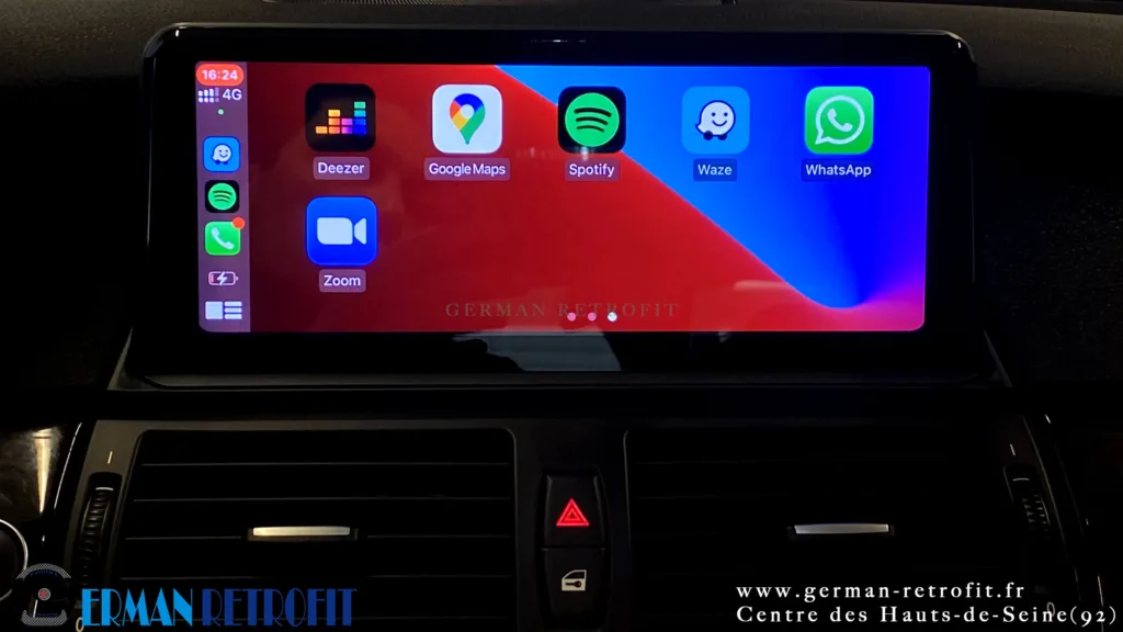 Système ANDROID Desk High – GERMAN RETROFIT, en déploiement sur la BMW X6 E71 35dX de 2009