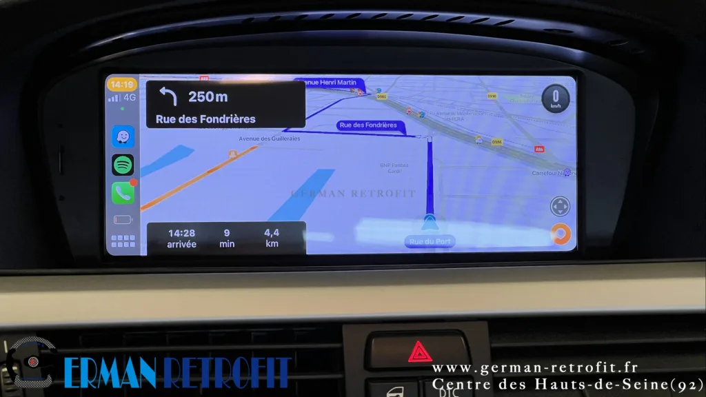 Système ANDROID Desk High – GERMAN RETROFIT, en déploiement sur la BMW Série 3 E90 LCI de 2009