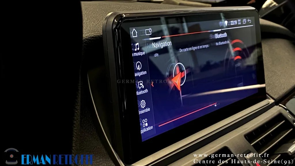 Système ANDROID Desk High – GERMAN RETROFIT, en déploiement sur la BMW X6 E71 35dX de 2009