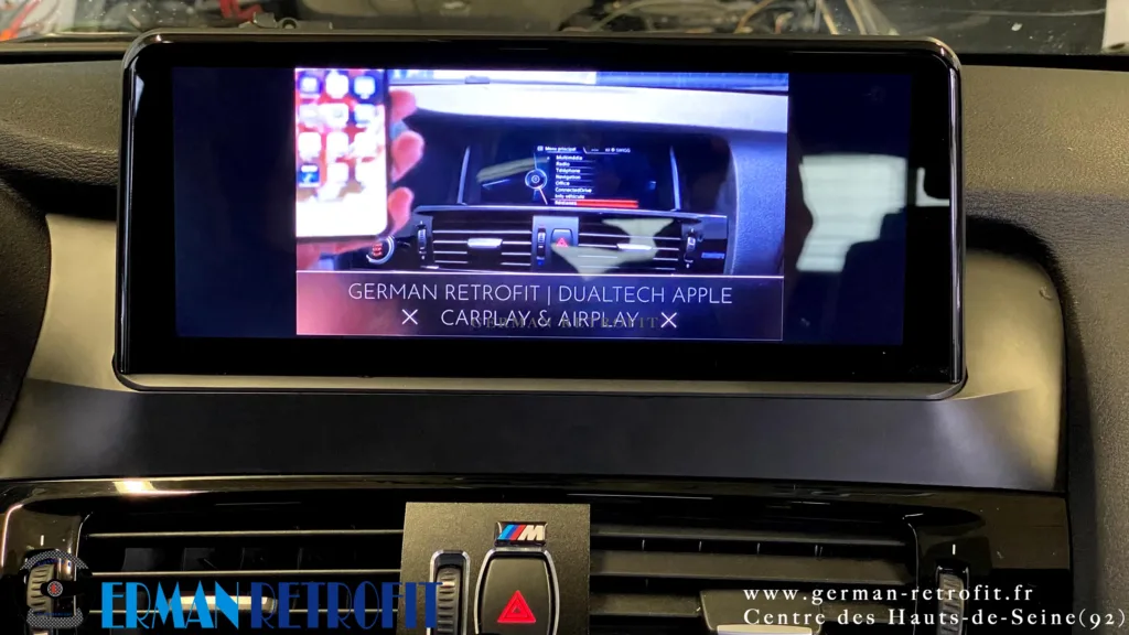 Système ANDROID Desk High – GERMAN RETROFIT, en déploiement sur la BMW X4 F26 20dX B47 de 2014