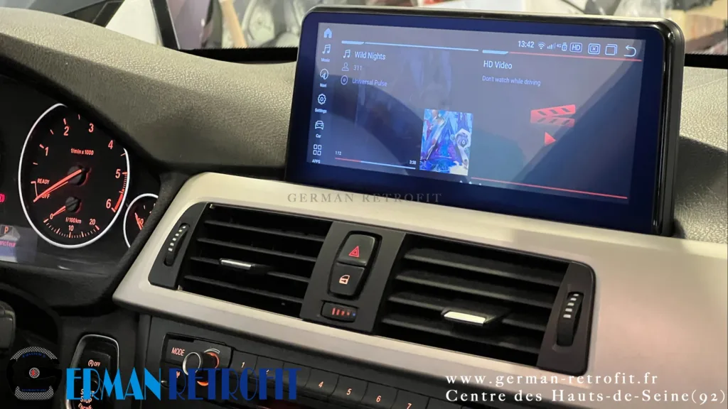 Système ANDROID Desk High – GERMAN RETROFIT, en déploiement sur la BMW Série 4 F36 420d de 2016
