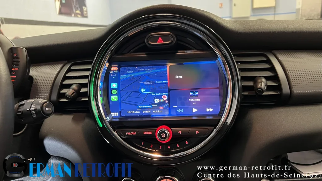 Système ANDROID Desk High – GERMAN RETROFIT, en déploiement sur la MINI Cooper F56 de 2016