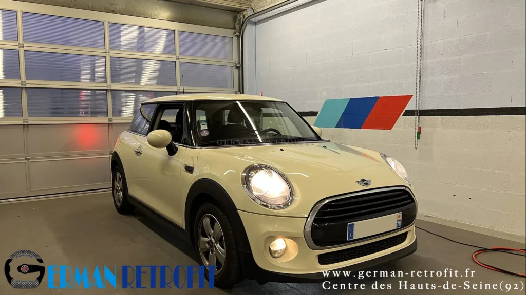 Système ANDROID Desk High – GERMAN RETROFIT, en déploiement sur la MINI Cooper F56 de 2016
