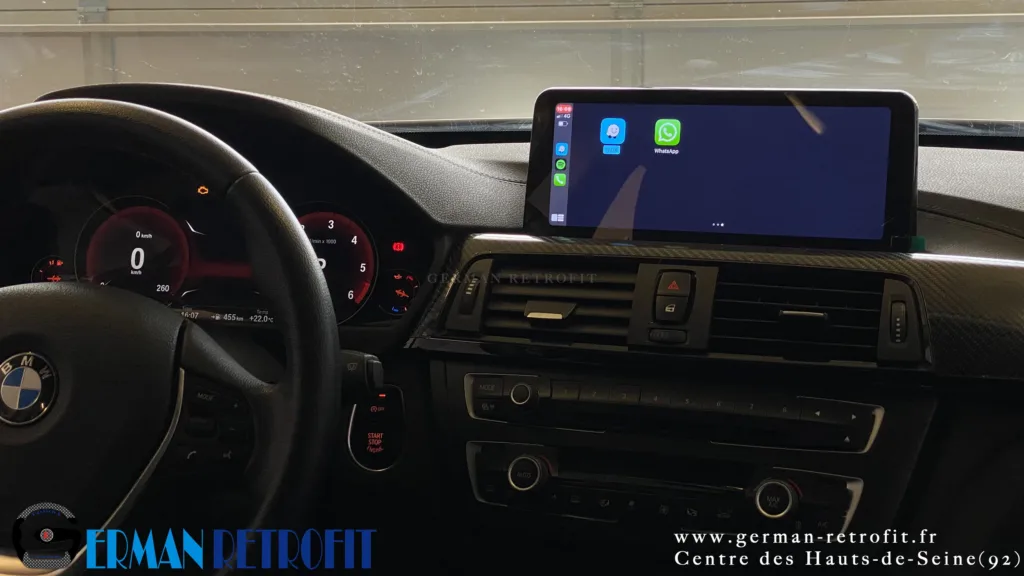 Système ANDROID Desk High – GERMAN RETROFIT, en déploiement sur la F34 Série 3 GT 318d N47N de 2013