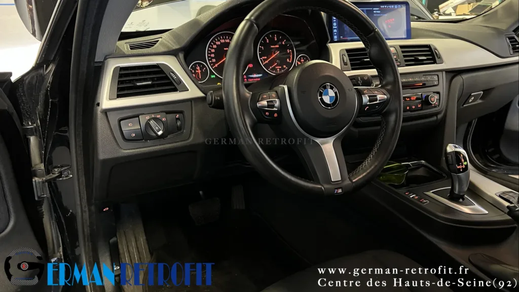 Système ANDROID Desk High – GERMAN RETROFIT, en déploiement sur la BMW Série 4 F36 420d de 2016