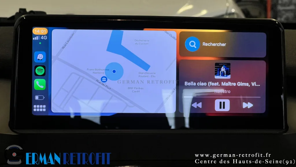 Système ANDROID Desk High – GERMAN RETROFIT, en déploiement sur la BMW X3 E25 35dX de 2012