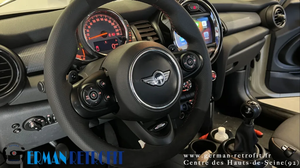 Système ANDROID Desk High – GERMAN RETROFIT, en déploiement sur la MINI Cooper F56 de 2016