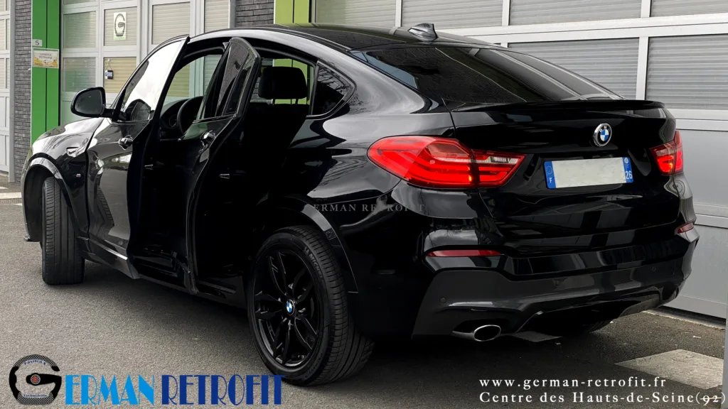 Système ANDROID Desk High – GERMAN RETROFIT, en déploiement sur la BMW X4 F26 20dX B47 de 2014