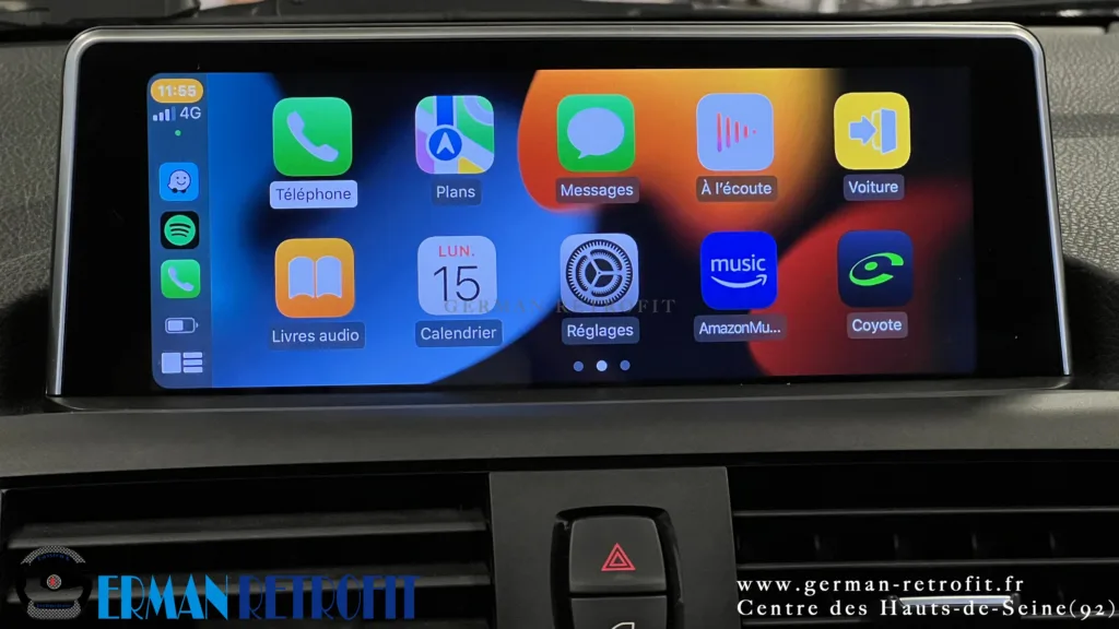 Système ANDROID Desk High – GERMAN RETROFIT, en déploiement sur la BMW Série 1 F20 de 2014