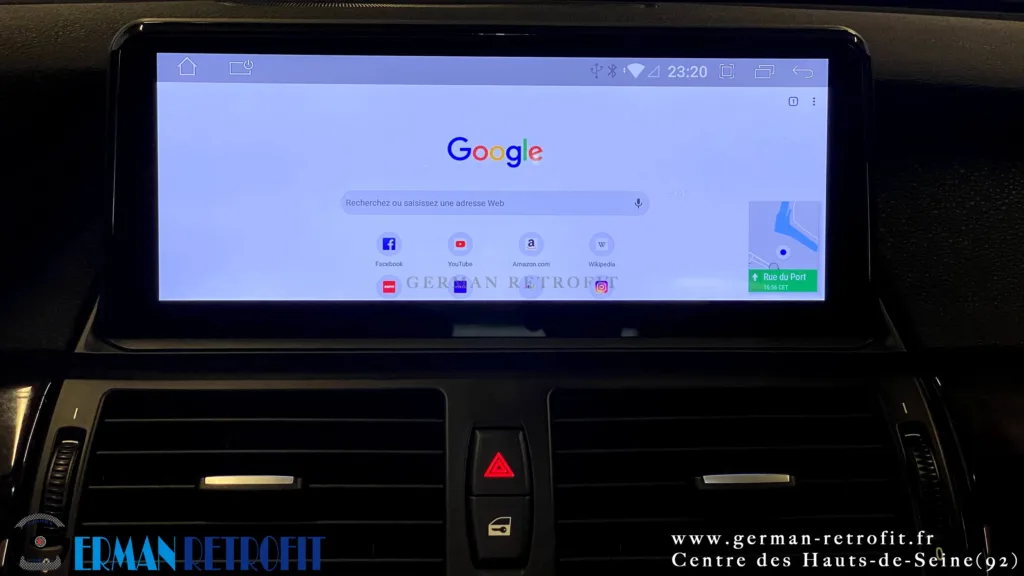 Système ANDROID Desk High – GERMAN RETROFIT, en déploiement sur la BMW X6 E71 35dX de 2009